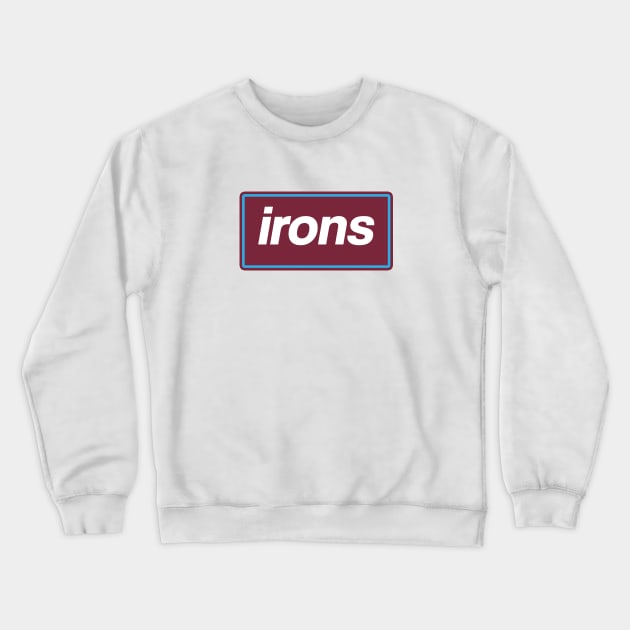 Irons Crewneck Sweatshirt by Footscore